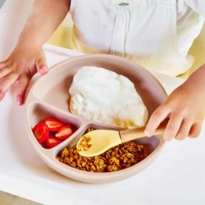 SEVIRA KIDS Assiette Bébé Compartimentée à Ventouse 14