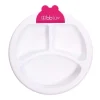 BBluv Assiette Chauffante à Compartiments Et Ventousée Rose 10