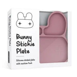 We Might Be Tiny Assiette En Silicone Lapin Vieux Rose 16