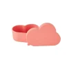 OYOY Living Design Boîte à Déjeuner Rose En Silicone H5x14x9,6cm 8